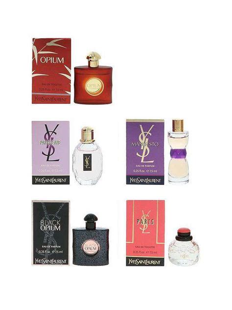 ysl mini fragrance gift set|yves saint laurent gift set.